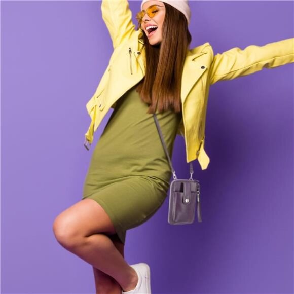 RFID Crossbody Wallet for Women, Vegan Leather Small Travel - Picture 2 of 7